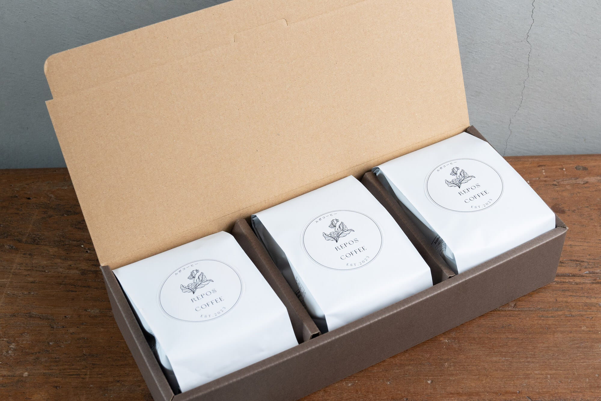 ギフトBOX(珈琲豆200g✕3個)