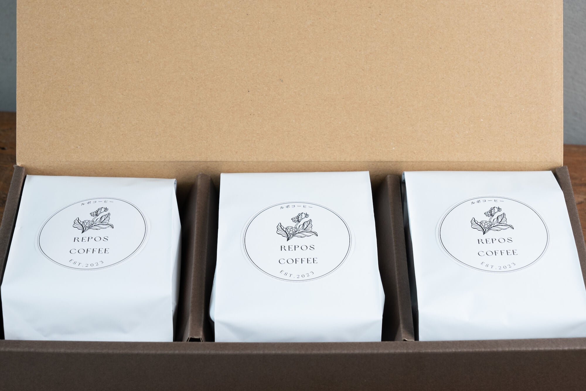 ギフトBOX(珈琲豆200g✕3個)